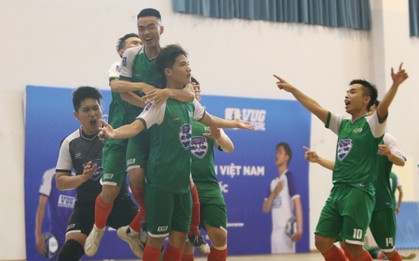Đương kim vô địch ĐH Tôn Đức Thắng sẽ chạm trán ĐH Thuỷ Lợi ở trận Chung kết VUG Futsal 2019
