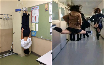 Mệt não với những pha bày trò bá đạo chỉ học sinh mới có khiến ai cũng phải bó tay lắc đầu