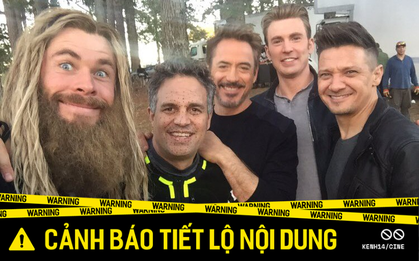 Vừa được “thả xích”, dàn sao ENDGAME liền khoe tung tóe ảnh và clip hậu trường cực lầy