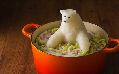 "Vi diệu" như người Nhật, bào củ cải thôi mà cũng bào ra loạt tác phẩm nghệ thuật