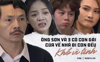 Xót xa cho bố con ông Sơn (Về Nhà Đi Con) vì đường tình duyên cả nhà ai cũng trắc trở
