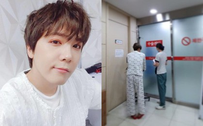 Nhìn ảnh Lee Hong Ki nhập viện trông rõ là khổ sở, nhưng bệnh tình ẩn sau mới gọi là "củ chuối"