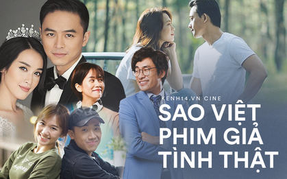 Trước Mỹ Tâm - Mai Tài Phến, Vbiz có 7 cặp đôi phim giả tình thật từng tạo sóng dư luận sau đây!