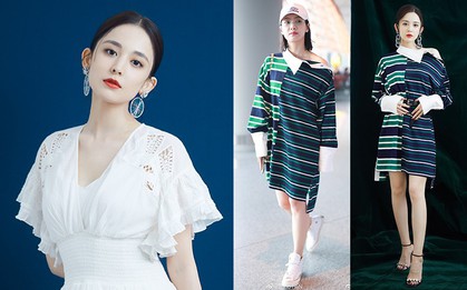 Cùng là váy hiệu 25 triệu mà Victoria Song như mặc đồ Taobao, Cổ Lực Na Trát lại đẳng cấp khác một trời một vực