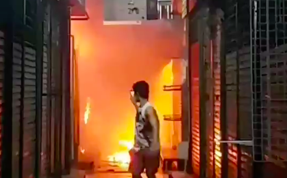 Cháy lớn tại "khu chợ trời lớn nhất thế giới" Chatuchak