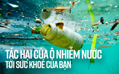 Ô nhiễm nước và những tác hại giật mình ảnh hưởng trực tiếp đến bạn