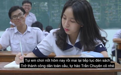 Ai bảo dân trường chuyên chỉ biết học ngày học đêm, họ còn biết làm hẳn MV kỷ yếu rap cực chất chơi đây này!