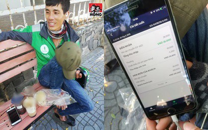 Bị bom đơn trà sữa gần 300k giữa trưa nắng, anh tài xế Đà Nẵng cười xòa mời đồng nghiệp: "Ngồi xuống nghỉ rồi uống với anh cho vui"