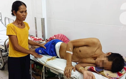 Mẹ nghèo bất lực nhìn con trai bị tai nạn nặng nề, nguy cơ phải đoạn chi mà không làm được gì