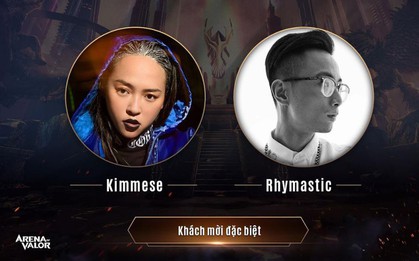 Kimmese và Rhymastic sẽ là khách mời đặc biệt của Vòng CK Liên quân Mobile thế giới AWC 2019 tại Đà Nẵng