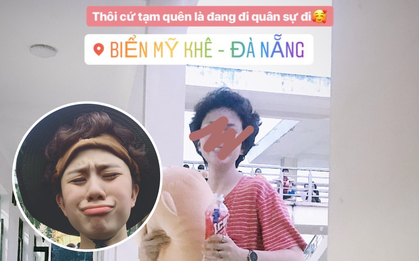 Đi học quân sự mà cứ như đi du lịch, cả ngày cười toe check-in chắc chỉ có mỗi Bảo Hân làm được!