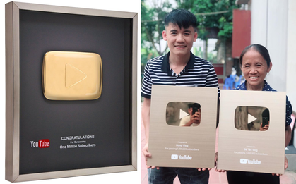 Bà Tân Vlog nhận Nút Vàng YouTube, vậy “nút” này có thật sự làm từ vàng thật hay không?