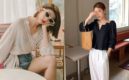 Đã có 3 kiểu áo blouse tạo hiệu ứng dáng “mi nhon” này, bạn béo một chút cũng không lo