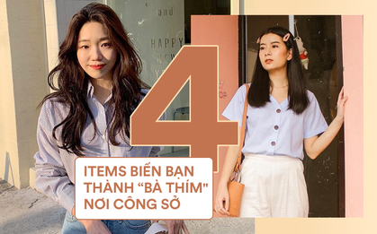 Tránh xa 4 items này nếu không muốn biến mình trở thành "bà thím" công sở