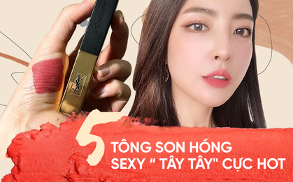 5 tông son hồng không sến, ngược lại vô cùng sexy "tây tây" khiến hội chị em mê mẩn