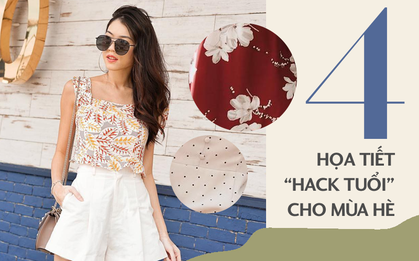 4 kiểu hoạ tiết xinh xắn "hack tuổi" cho mùa hè trẻ trung năng động
