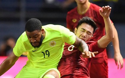 Xuân Trường lăn xả như chiến binh trong trận chung kết King's Cup 2019