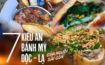 Ăn sáng ở Sài Gòn mà chán bánh mì patê, đã có ngay 7 loại bánh mì "tréo ngoe" khác tới cứu đói cho bạn