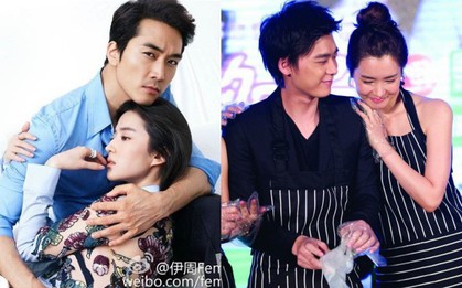 Chuyện tình showbiz xuyên biên giới Hoa - Hàn gây sốt: Đôi tu thành chính quả, cặp đứt gánh giữa đường