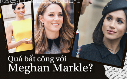 Không ngừng bị chỉ trích về trang phục như “tát nước vào mặt”, Meghan Markle phải chịu bất công quá lớn so với công nương Kate