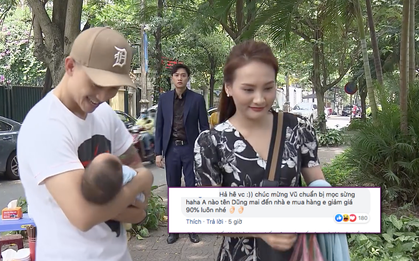 Cả nước ăn mừng khi Vũ ghen tím mặt trong "Về Nhà Đi Con": Shop giảm giá ngay 90% cho khách hàng tên Dũng!
