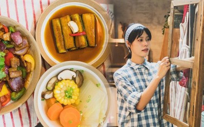 Ngất ngây với loạt kênh nấu ăn của "gái xinh khí chất": nhìn món ăn đã thèm, nhìn người nấu còn thích hơn