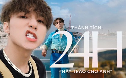 Sơn Tùng M-TP trở thành nghệ sĩ solo có lượt xem MV sau 24h đầu đứng thứ 2 khu vực châu Á, chỉ xếp sau PSY