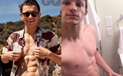 "Người nhện" Tom Holland làm chị em gào thét vì lộ ảnh bán nude, nhưng thực tế sao khác tạp chí quá thế này?
