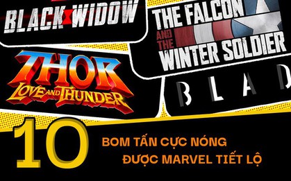 CỰC HOT: Marvel chính thức công bố 11 bom tấn giai đoạn 4, dội bom khán giả vô số bất ngờ