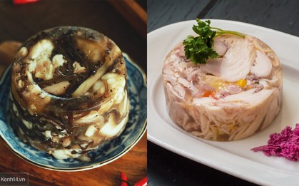 Tưởng Việt Nam mới có thịt đông như thạch nhưng phương Tây cũng có món tương tự