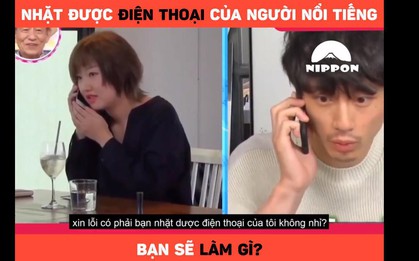 Nhặt được điện thoại của nam minh tinh, cô gái Nhật bất ngờ có ngay cuộc hẹn trong mơ