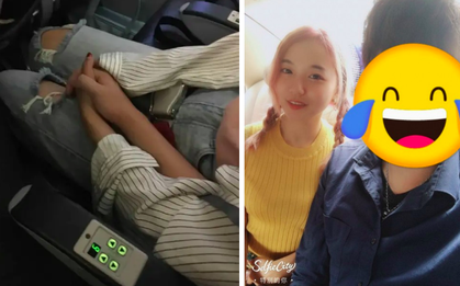 Hai người xa lạ nên duyên nhờ 1 cái nắm tay khi máy bay gặp sự cố, dân tình xúm vào bình luận: Ai bảo có bồ khó?