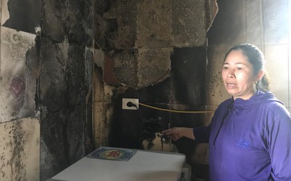 Suýt cháy nhà vì điện chập chờn, cả xóm không đóng tiền điện để phản đối