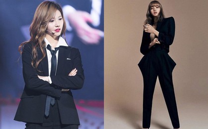 Idol Hàn khi diện suit: Hầu hết thành soái tỷ nhưng lột xác nhất là Sana còn gây hoang mang nhất là Lisa