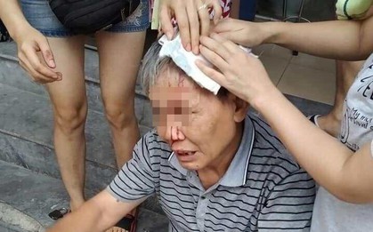 Hà Nội: Cụ ông bị ổ khóa từ trên tầng cao chung cư rơi trúng đầu khi dẫn cháu đi chơi dưới sảnh, cư dân hoang mang