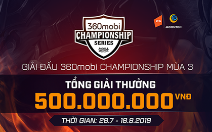 Mobile Legends: Bang Bang lộ diện 8 đội tuyển tham gia 360mobi Championship Series mùa 3, tranh vé dự SEA Games 30