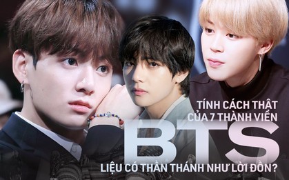 Tính cách thật của 7 thành viên nhóm BTS: Liệu có khiến công chúng vỡ mộng?