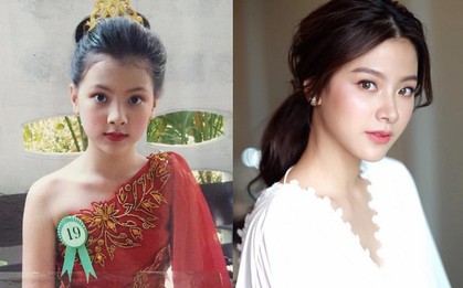 Dính tin đồn “dao kéo”, mỹ nhân hot nhất "Chiếc lá bay" Baifern Pimchanok lộ ảnh hồi bé gây ngỡ ngàng