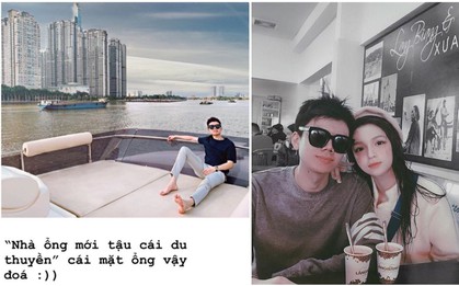 Phan Hoàng khoe du thuyền gia đình mới tậu, ngày càng quấn quýt với bạn gái Khánh Hà sau sóng gió chia tay