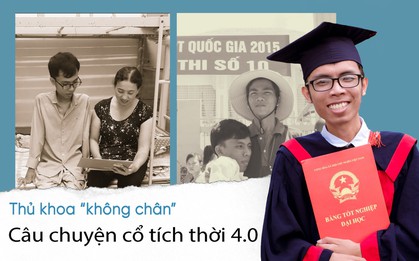 Con đường đến trường của chàng thủ khoa nặng 26kg: "Chúng ta có quyền lựa chọn cách đối phó với biến cố đời mình"