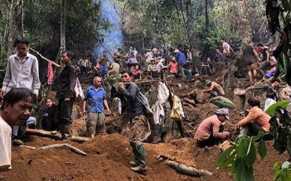 Yên Bái: Nghe tin có người đào được đá quý 5 tỷ, người dân đua nhau xới tung rừng tìm đá quý