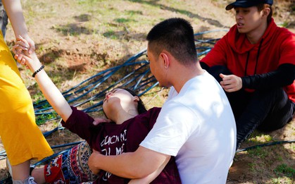 Dương Lâm, Puka khóc lóc sợ hãi, Gin Tuấn Kiệt ói ngay tại chỗ khi trải nghiệm xe vượt địa hình