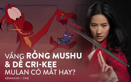 Mulan vắng chú dế Cri-Kee và rồng Mushu huyền thoại, "tượng sáp" Lưu Diệc Phi có hút nổi người xem?