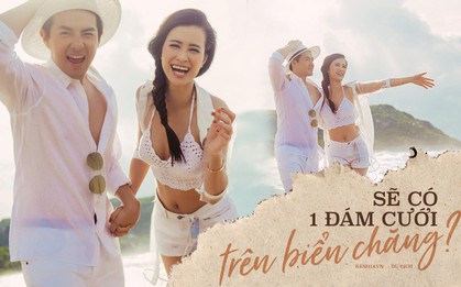 Đông Nhi tự nhận mình là "ocean girl" khi đi du lịch, fan tò mò không biết có khi nào anh chị làm đám cưới ở biển luôn hông ta?