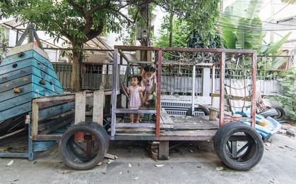 Định nghĩa về một sân chơi đích thực cho trẻ nhỏ trong các khu tập thể cũ ở Hà Nội