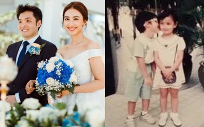Chuyện tình thanh mai trúc mã hot nhất Cbiz hôm nay: Á hậu Hong Kong kết hôn với bạn thân sau 31 năm bên nhau
