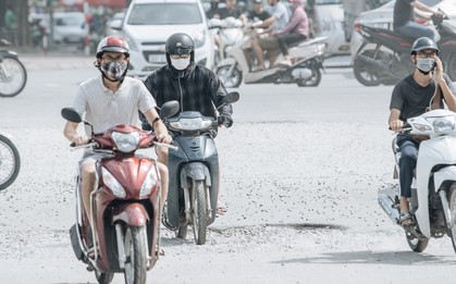 Những đại công trường biến đường phố Hà Nội ngập trong sương bụi