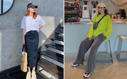 #kenh14streetstyle: Chủ trương đơn giản là nhất, các cô nàng sành điệu mix đồ khoe eo hay giấu eo cũng đẹp hết nấc