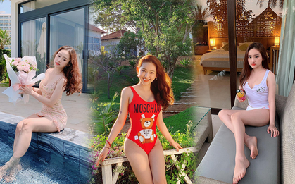 Du lịch kiểu “hơi mệt” của Thúy Vi: ở trong resort cả ngày, thay chục bộ bikini bên bể bơi, tìm mỏi mắt không thấy ảnh đi ra ngoài!