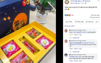 “How to chơi trội” Rằm tháng 8: Sếp tặng hộp bánh trung thu có 1-0-2, khi mở ra nhân viên suýt “ngã ngửa”